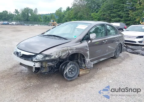 2010 Honda Civic Lx из США, поврежденный, VIN 2HGFA1F50AH578016